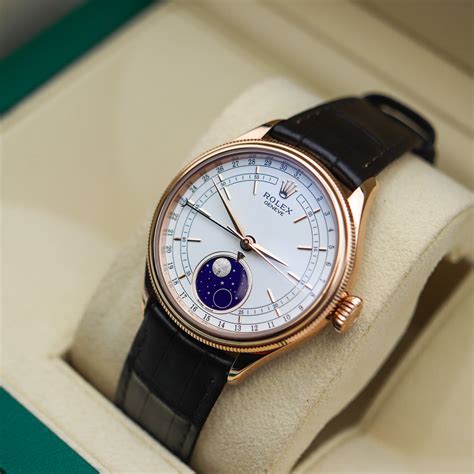 rolex cellini moonphase usato|Rolex cellini diamond bezel.